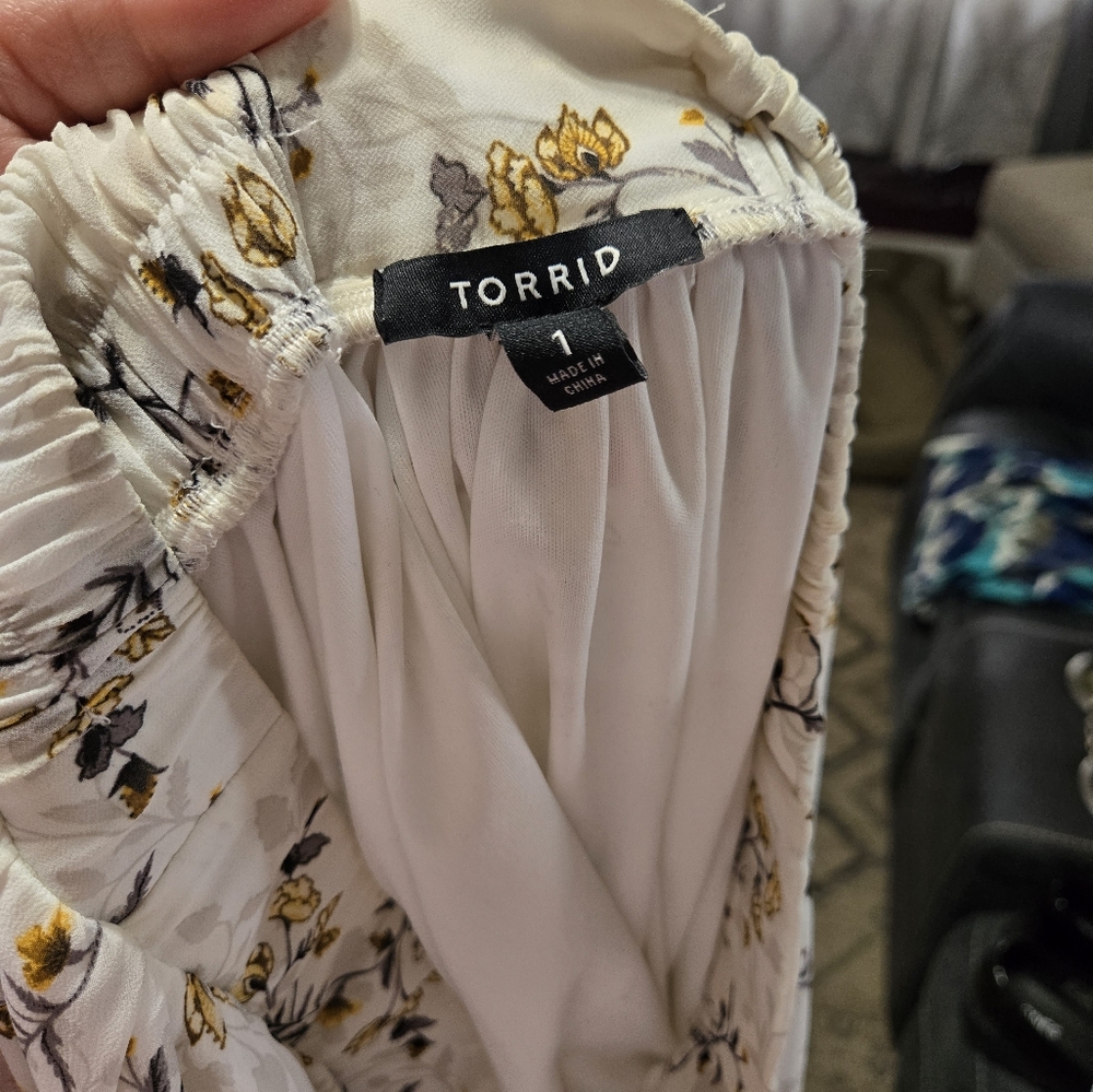 Torrid Floral Skirt